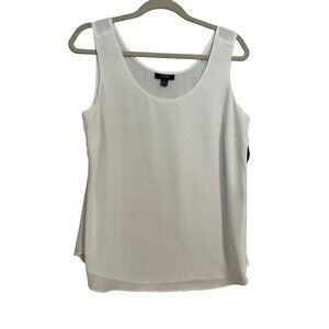 Alfani double sheer front top size m NWT